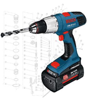 Bosch Drill Repair Parts